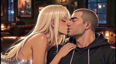AI Animation Gangbang Creampie Spitroast Doggystyle 5 on 1 Rough Billiards Blonde Big Boobs Perfect Body Beautiful Girl Worship Captions Destroyed Gushing Choked