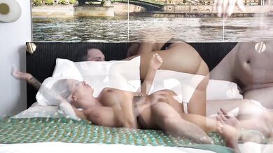 Hungarian Blonde Milf Destroyed By Big Cock Gushing Pussy Eating Doggystyle