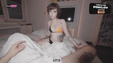 Truth or Dare Game Destroyed Her Face With Cum