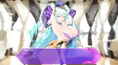 H Game Glass H Scene Black Palace Kasumi Hentai Anime Two Holes Gushing Creampie DP Hardcore Party