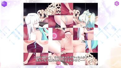 H Game Glass H Scene Black Palace Kasumi Hentai Anime Two Holes Gushing Creampie DP Hardcore Party