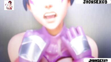 The Witch of the Ogre Leda Pleasure to an Enemy Made Her Cum with Hulk Blue Ogre in 3D Animation