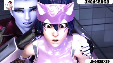 The Witch of the Ogre Leda Pleasure to an Enemy Made Her Cum with Hulk Blue Ogre in 3D Animation