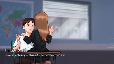 Spanish Teacher Wants Me After Class Big Tits Cum Inside MILF Cartoon Gaming