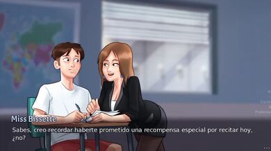 Spanish Teacher Wants Me After Class Big Tits Cum Inside MILF Cartoon Gaming