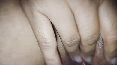 Curvy BBW PoV Creampie Dripping Wet in Red Lingerie Cumshot