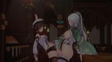 Destroyed Zibai x Hutao Futanari Genshin Impact Hentai Animation Yuri R34