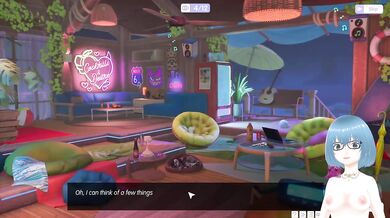 Alichan the Hentai VTuber Destroyed By Big Dick Gaming Visual Novel Babe