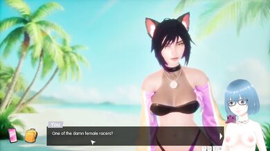 Alichan the Hentai VTuber Destroyed By Big Dick Gaming Visual Novel Babe