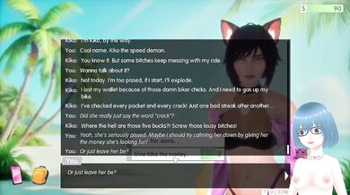 Alichan the Hentai VTuber Destroyed By Big Dick Gaming Visual Novel Babe