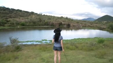 I Cummed On This Village Chick In The Fields Gushing Destroyed