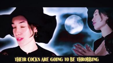 CheekyMZ Reacts and Cums Watching Witch Porn Halloween Petite Brunette Masturbation Orgasm Loud Moaning Cute Amateur HD