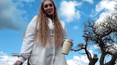 Lost Tourist Destroyed by Amateur Doggy Public Blowjob and Handjob Outdoor Cumshot