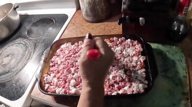 Cheryl Cooks A Halloween Treat Destroyed Gushing Choked