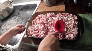 Cheryl Cooks A Halloween Treat Destroyed Gushing Choked