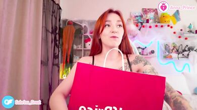 Naughty Asian Teen Tease Naked Slim Ass Tattoo Red Head Cute