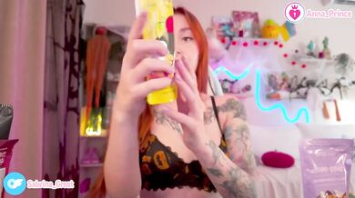 Naughty Asian Teen Tease Naked Slim Ass Tattoo Red Head Cute