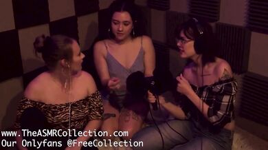 Three ASMR Girls Share One Mic for the Ultimate Tingle Party