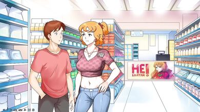 Milf Plaza Hentai Gameplay Destroyed By Big Dick Cashier Cumshot Squirting