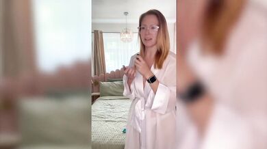 British Amateur Melodies Rose UK Try On Lace Lingerie Sex Story