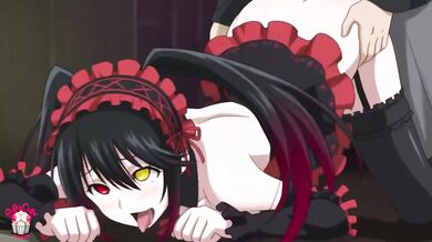 Kurumi Tokisaki Summoned Shidou Itsuka And Destroyed Him With Big Boobs