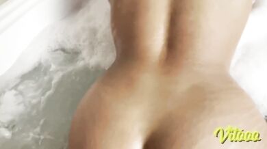Leaning over in the Hot Tub Destroyed Gushing Choked