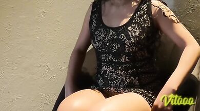 Pretty Latina With Big Ass In Tight Dress Destroyed By Hot Romantic Sex