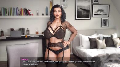 Thick BBW Stepmom Destroyed Choking Big Ass In 3D Animation Porn Game