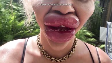Fake Lips Destroyed Bimbo With Big Fake Tits Gushing