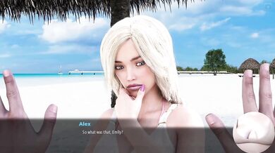 Sunville beach blowjob big boobs big dick deep throat