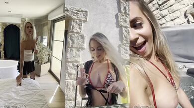 Amateur Blonde Polly Gardel Fellation Jacuzzi Exhibitionism With Unknown Gushing Swallow Spits Gushing