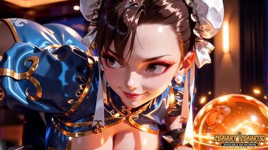 Samus Aran and Chun Li Destroyed Gushing Choked Penthouse Rematch Lesbian Cartoon