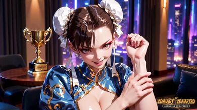Samus Aran and Chun Li Destroyed Gushing Choked Penthouse Rematch Lesbian Cartoon