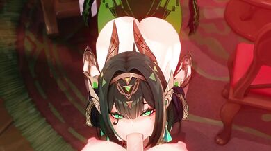 Destroyed Cartoon Lesbian Hentai HD Porn R34 Gushing Choked Futanari Genshin Animation Yuri