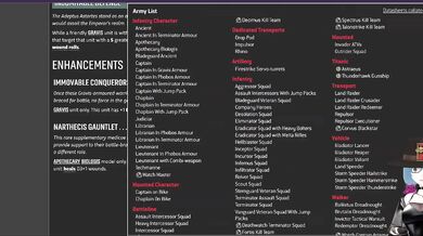 Destroyed Army Lists For Warhammer 40K 11th Edition Verified Amateurs HD Porn