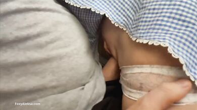 Japanese Subway Teen Caught Creampie Gushing Pussy Fuck Public