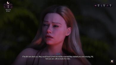 Stranded And Naked Visual Novel Sex Game Blonde Big Tits Island Girl