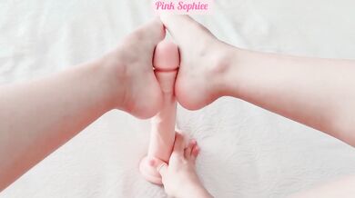 I'll Make You Cum With Just My Little Feet Covered In Cum Getting Them All Wet