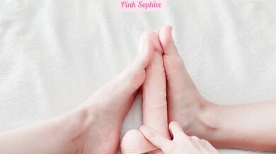 I'll Make You Cum With Just My Little Feet Covered In Cum Getting Them All Wet
