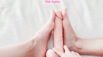 I'll Make You Cum With Just My Little Feet Covered In Cum Getting Them All Wet