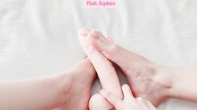 I'll Make You Cum With Just My Little Feet Covered In Cum Getting Them All Wet