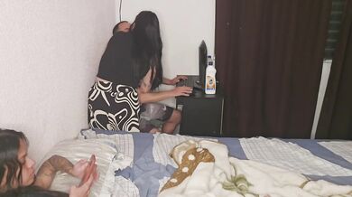 Hotwife Destroyed By Friends Gushing Choked FFM Threesome Amateur Brazilian Brunette Big Ass Big Dick