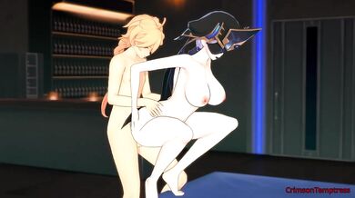 Squatting Position Sex Destroyed Gushing Excited Orgasm Anime Hentai Mirror Maiden Aether Genshin Impact 3D Animation Exclusive HD Verified Amateurs Big Tits Uncensored