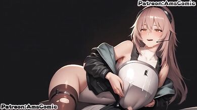 Arknights Gravel Big Tits Blowjob Cumshot Hentai by Amscomic
