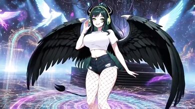 DemonizerNSFW Angel Destroyed Gushing Choked Hentai Anime Huge Breasts Big Cock Anal HD Porn