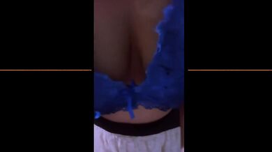 Shy Latina Girlfriend Plays With Your Cock On First Night Together Big Tits