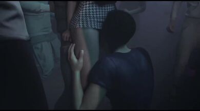 Cute Girl Dancing in Night Club Gets Destroyed by Big Tits BBC Amateur Threesome