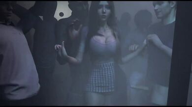 Cute Girl Dancing in Night Club Gets Destroyed by Big Tits BBC Amateur Threesome