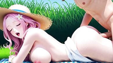Nature Picnic Destroyed By Forest Fuck Animation With Big Tits