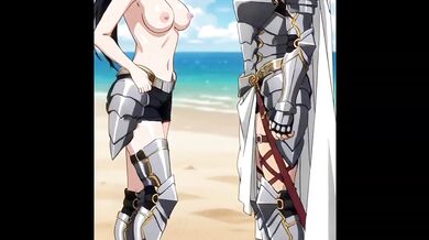 Anime Warrior Duel Turns Intimate 2D Hentai Creampie